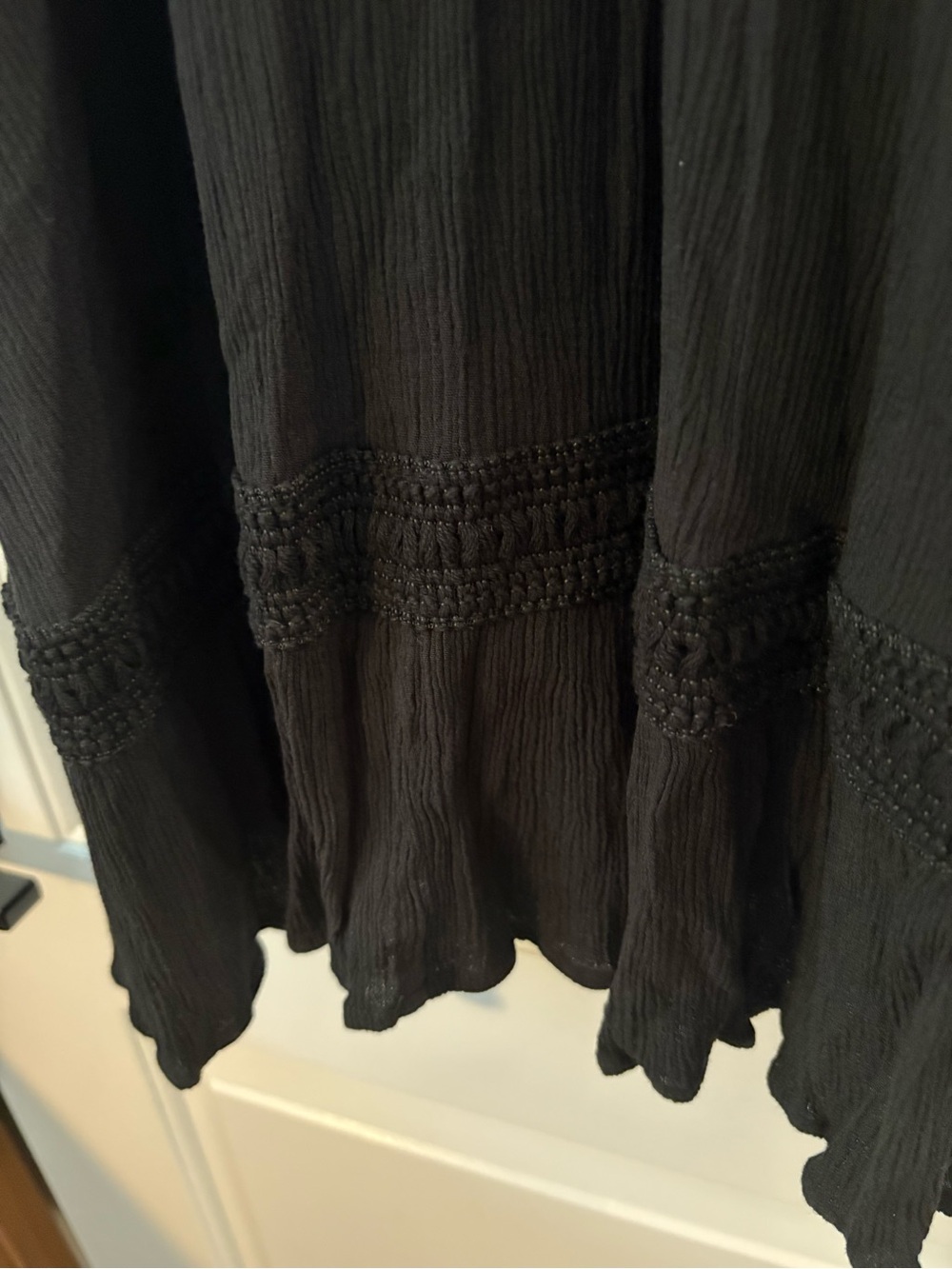 New York & Company Black Sleeveless Tie-Back Dress - Picture 4 of 6